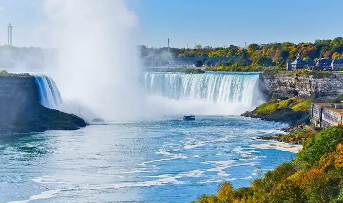 Faça um bate-volta para Niagara Falls
