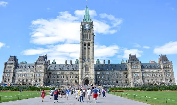 Parlamento do Canadá em Ottawa